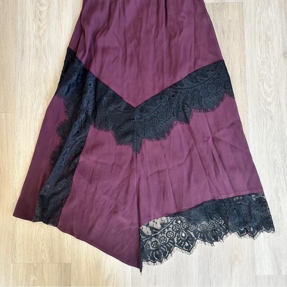 Moulinette Soeurs Plum and Black Dress size 6 - Picture 3 of 6